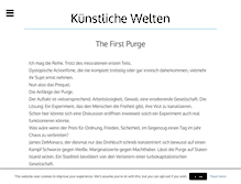 Tablet Screenshot of kuenstliche-welten.net